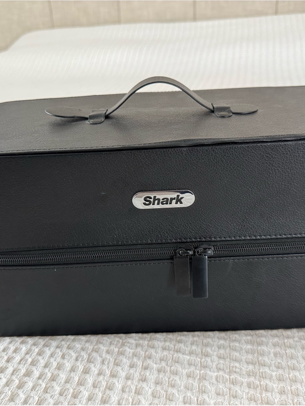 Shark Black Travel Hair Tool Case with Top Handle